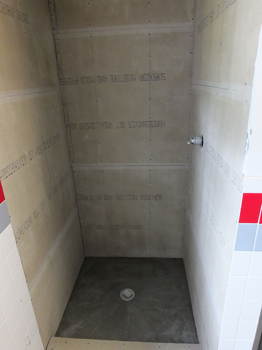 Completed Shower